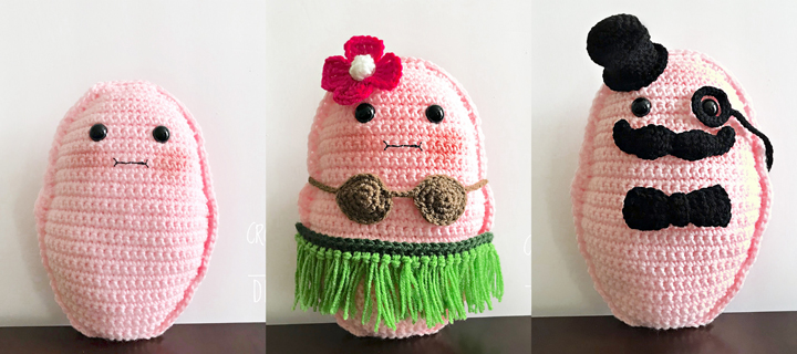Potato Kawaii Cuddler® - Free Crochet Pattern - 3amgracedesigns